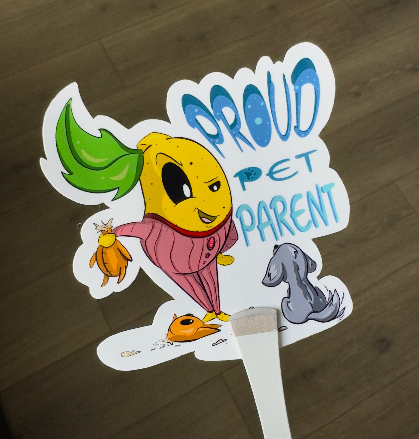 Frank Pet Parent Sticker