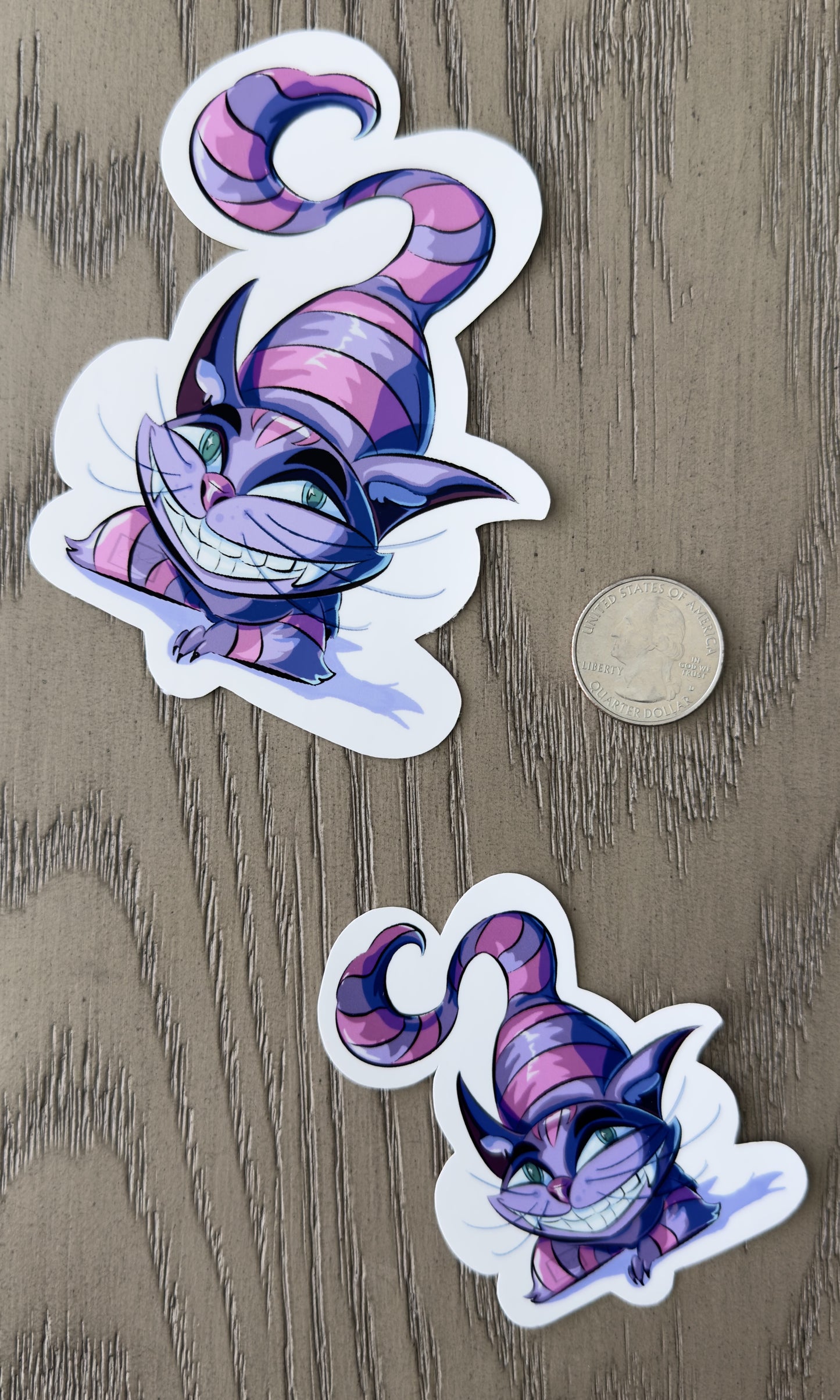 Cheshire Cat Sticker