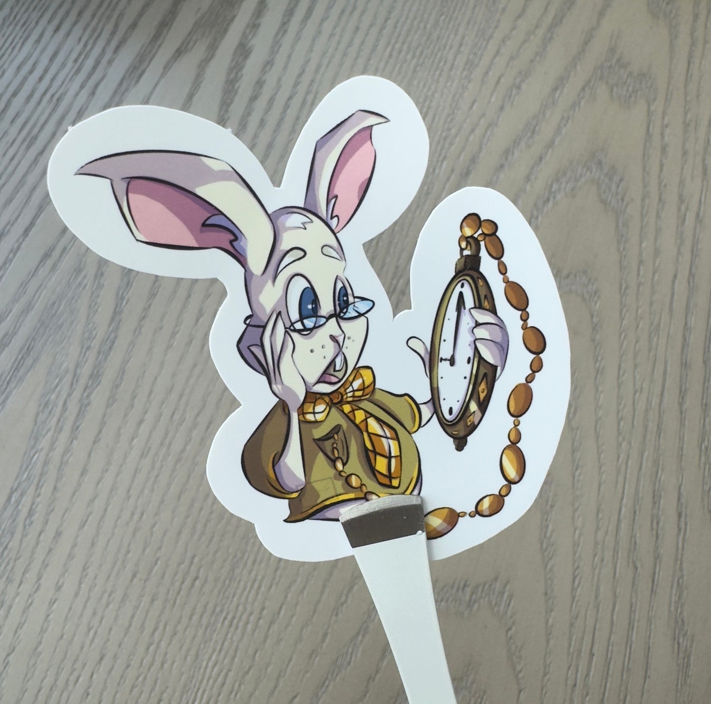 White Rabbit Sticker