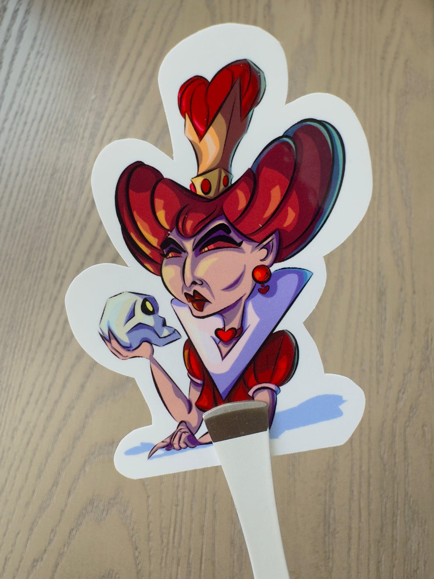 Queen of Hearts Sticker