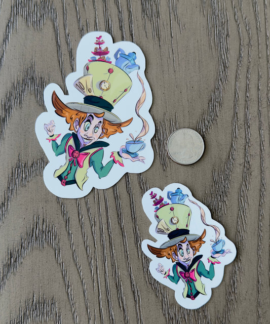 Mad Hatter Sticker