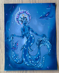 Celeste the Mermaid Print
