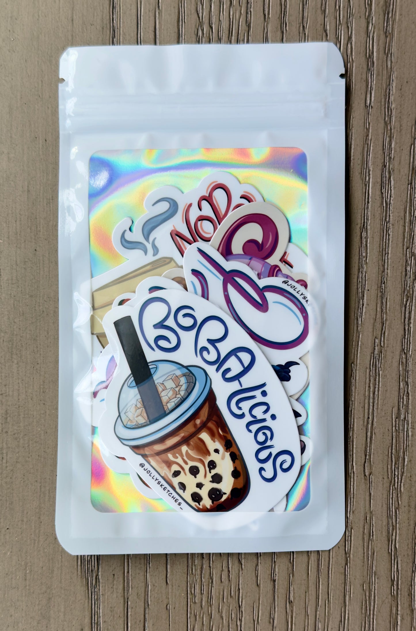 Coffee and Tea Sticker Combo