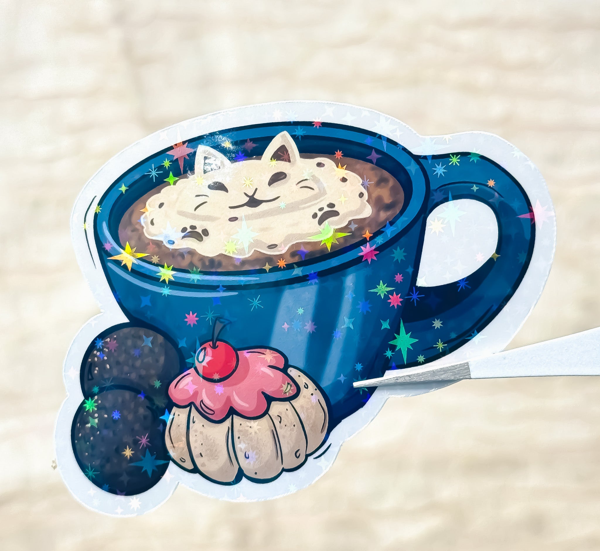Kitty Latte Foam Art