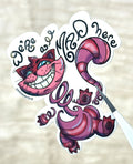 Unpredictable Cat Sticker