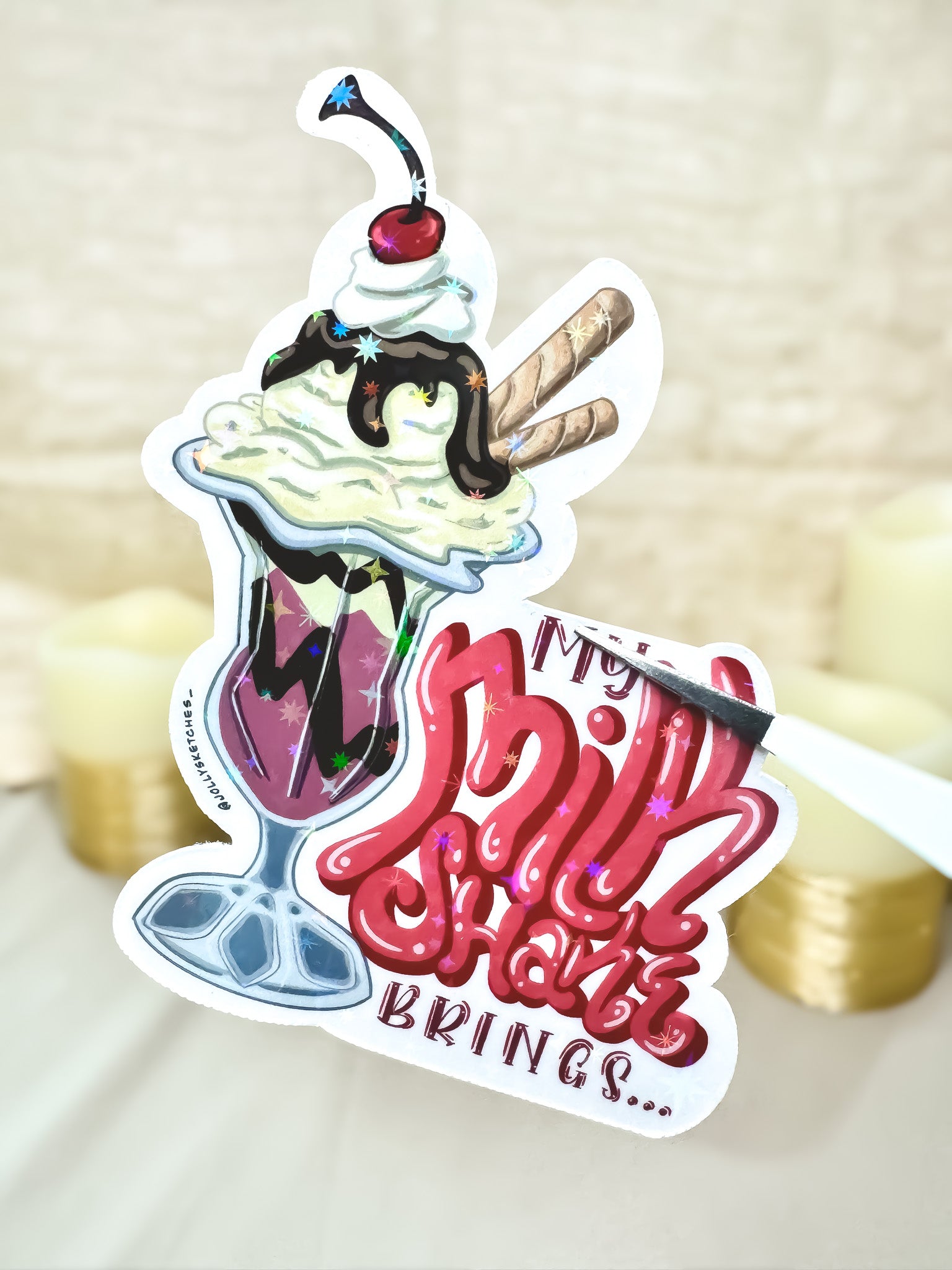 Cherry Milkshake
