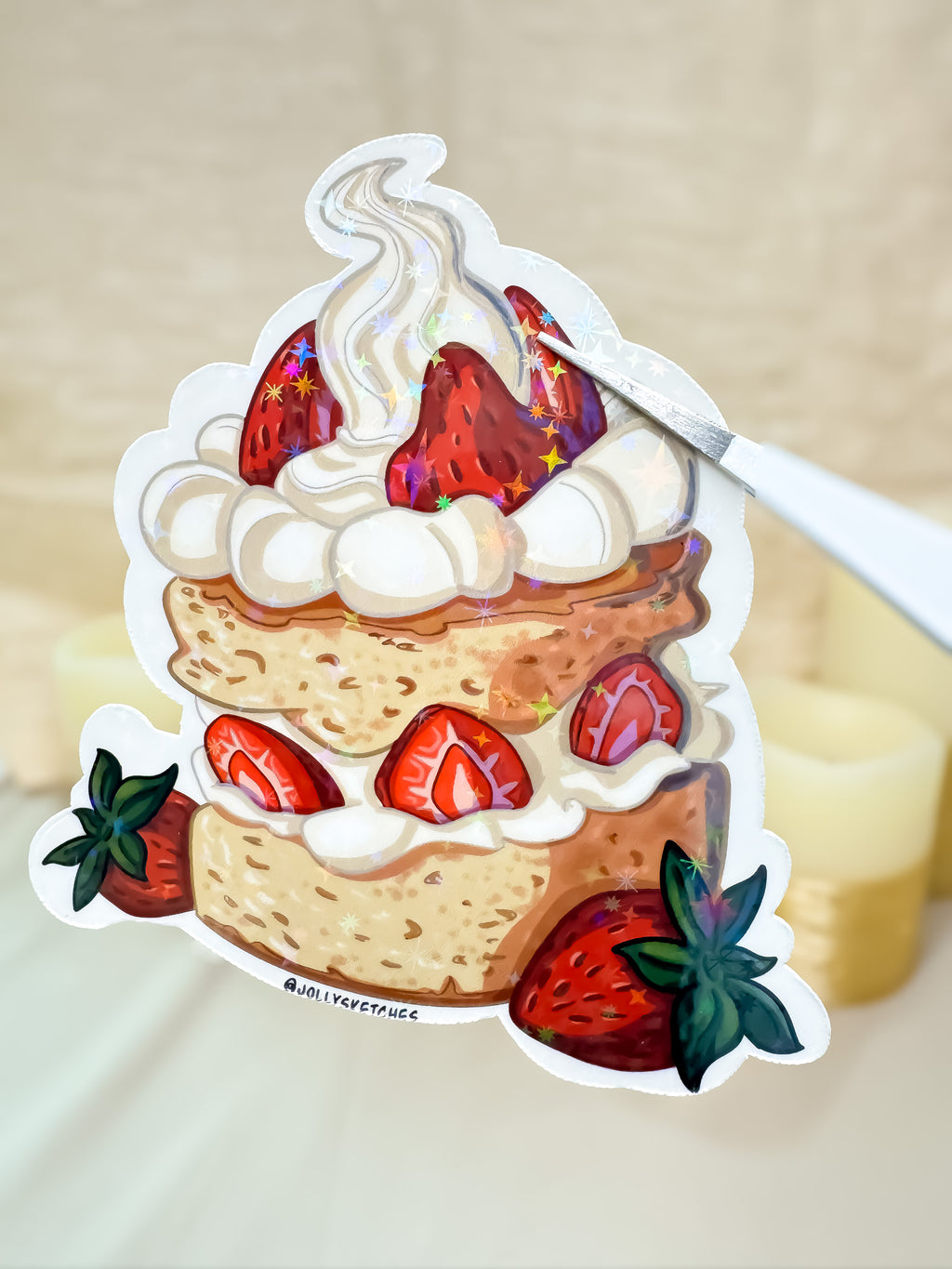 Fluffy Strawberry Shortcake
