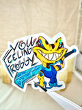 Feeling Froggy Sticker