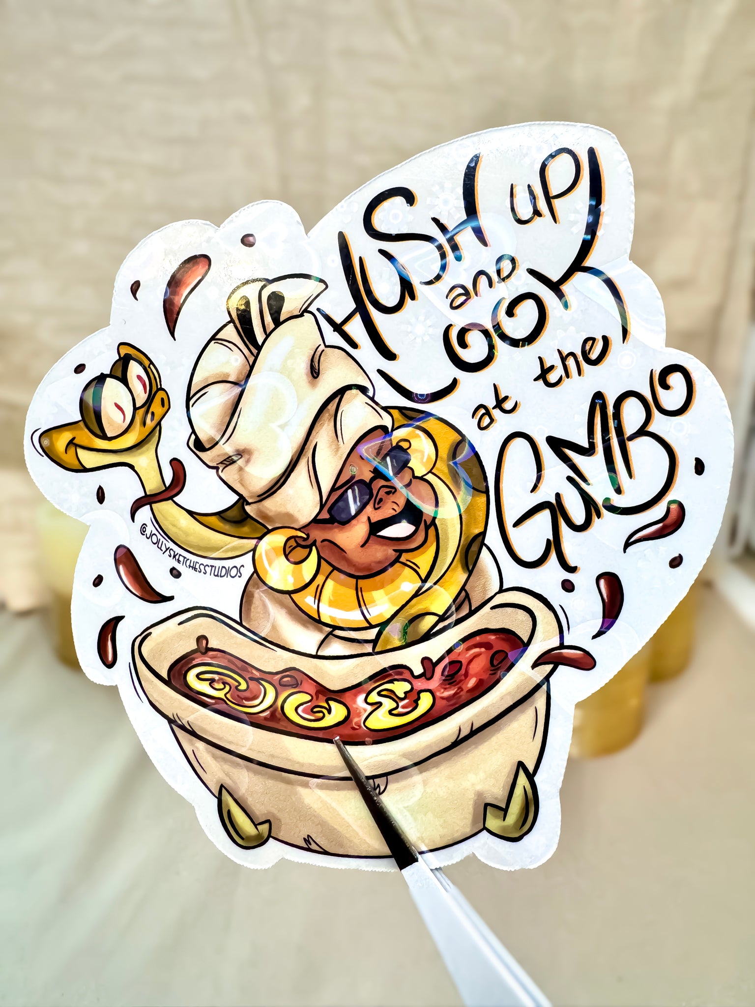 Voodoo Mama Sticker