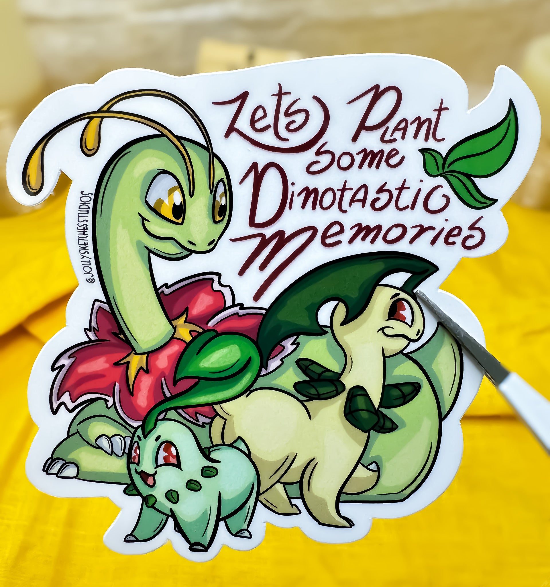 Plant Dino Memories Sticker