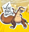 We're Ready to Party Sticker