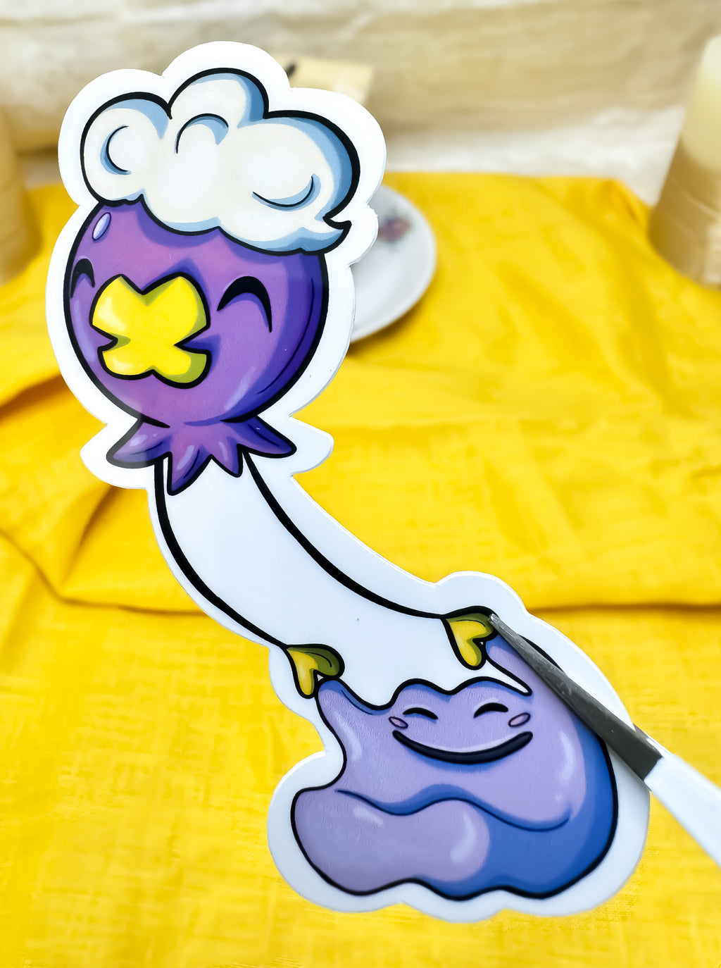 Balloon and Blob Sticker