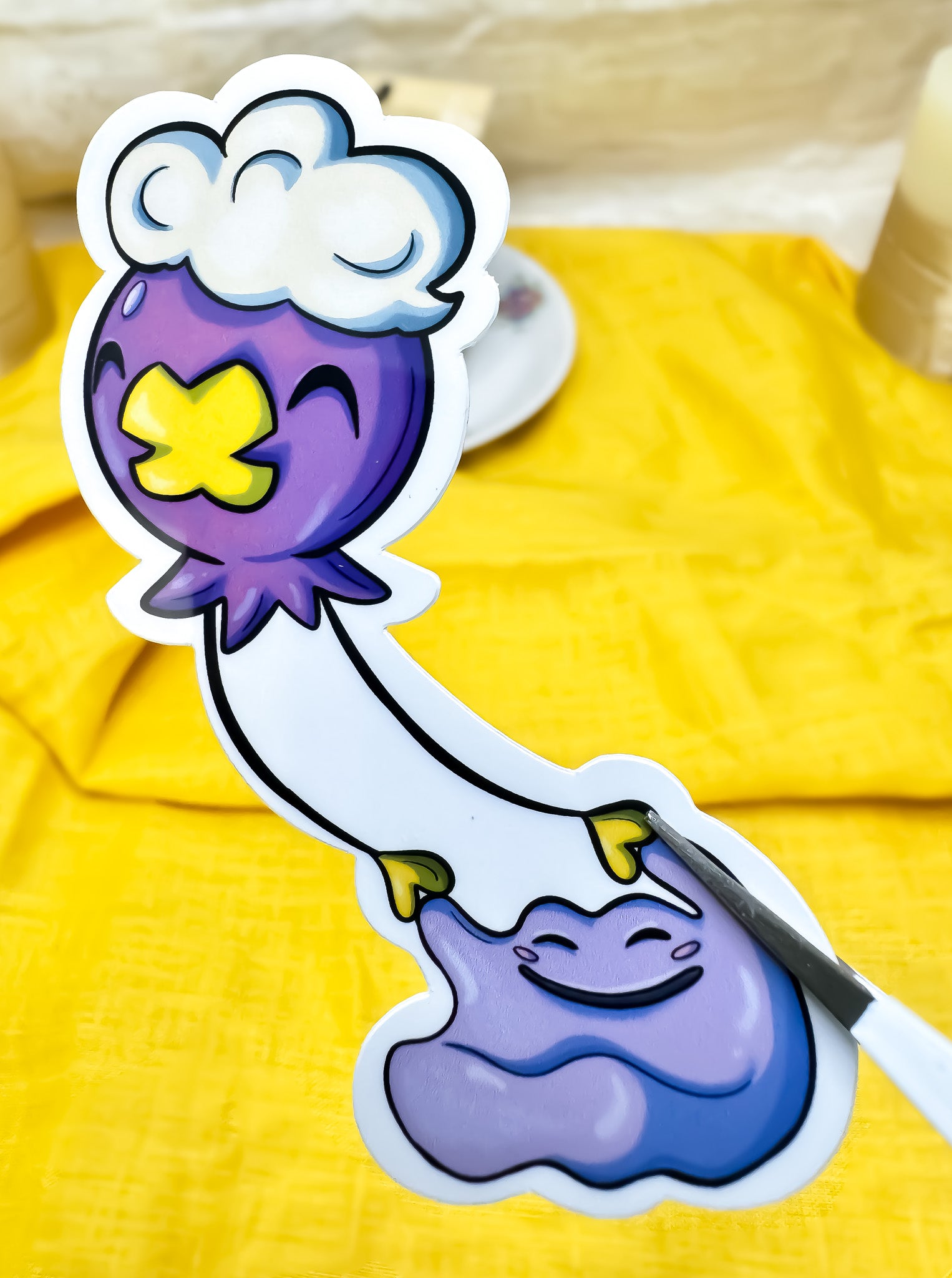 Balloon and Blob Sticker
