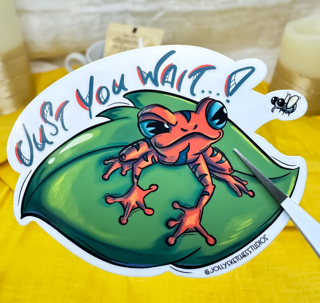 Tree Frog Sticker