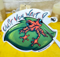 Tree Frog Sticker