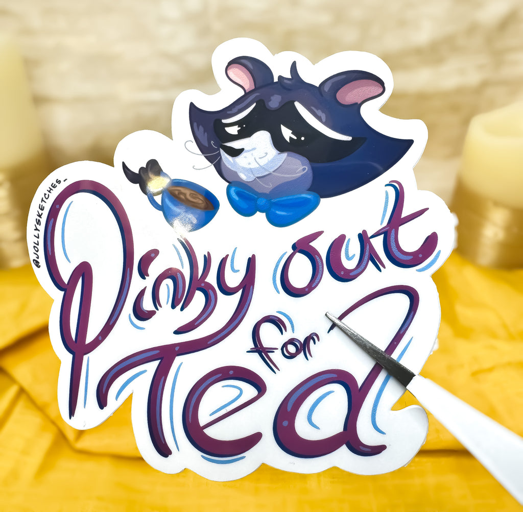 Fancy Tea Sticker