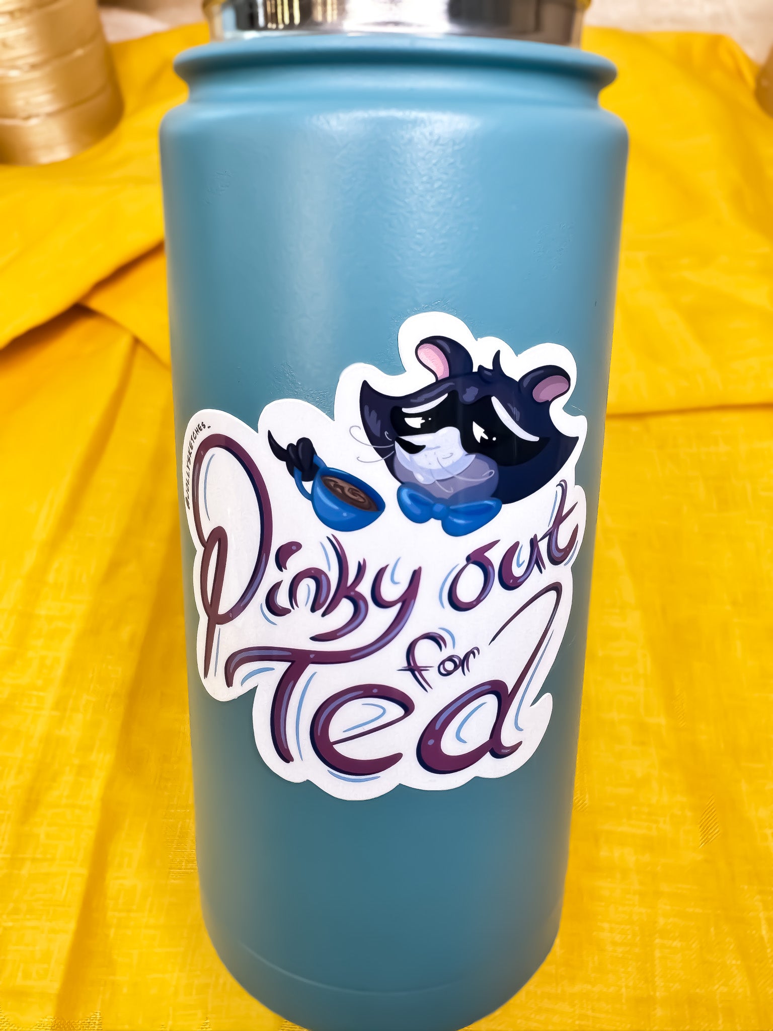 Fancy Tea Sticker