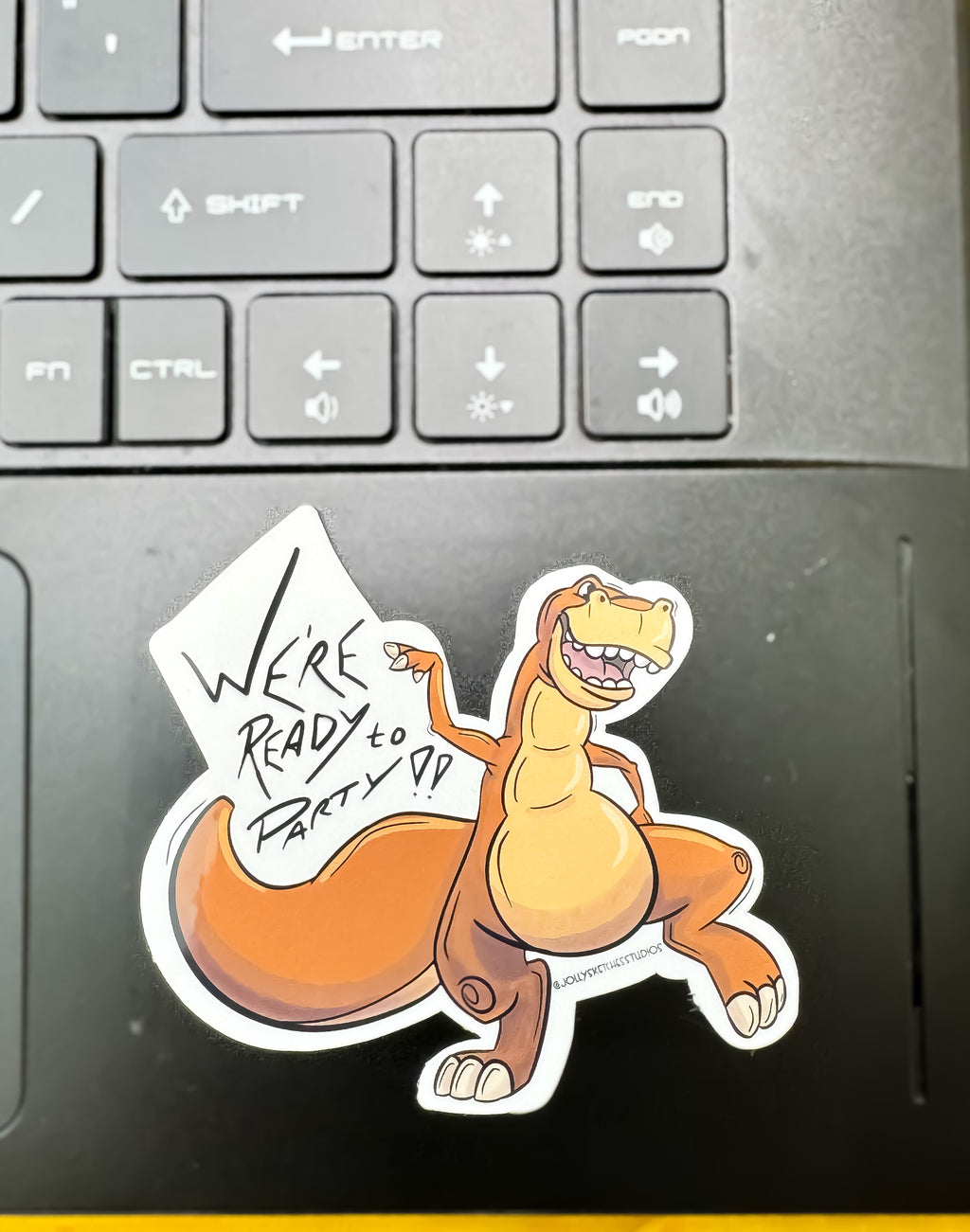 We're Ready to Party Sticker