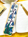 Bluebell Flower Bookmark