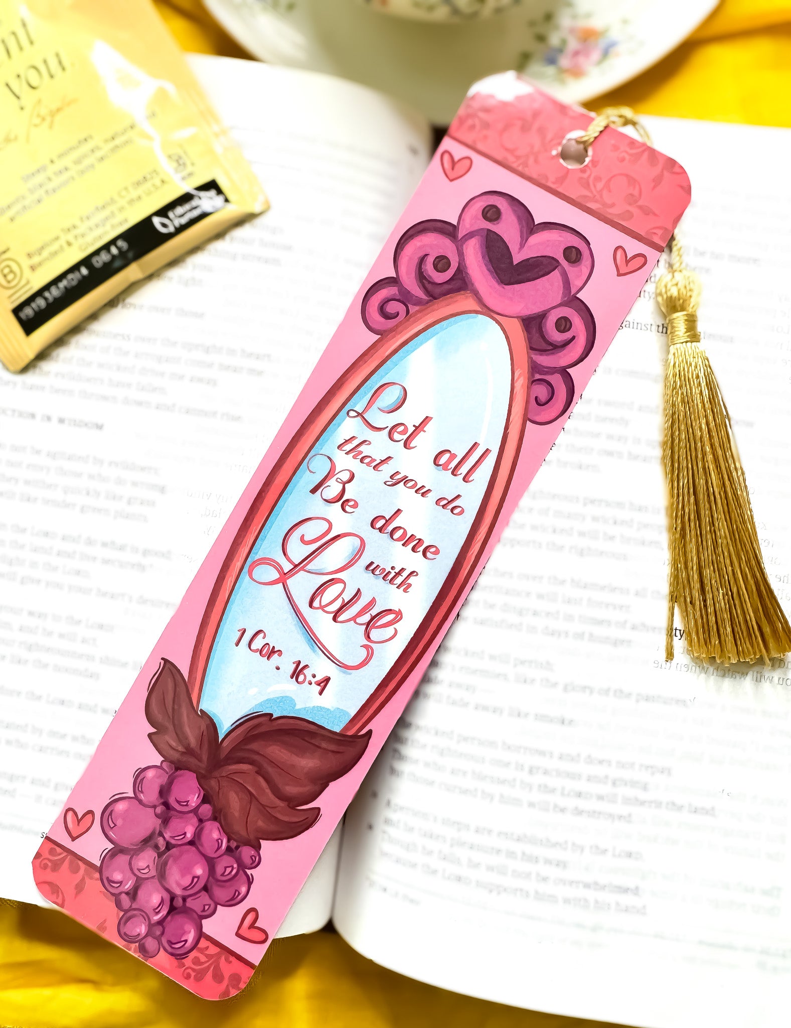 Love Pink Bookmark