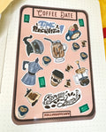 Coffee Date Sticker Sheet
