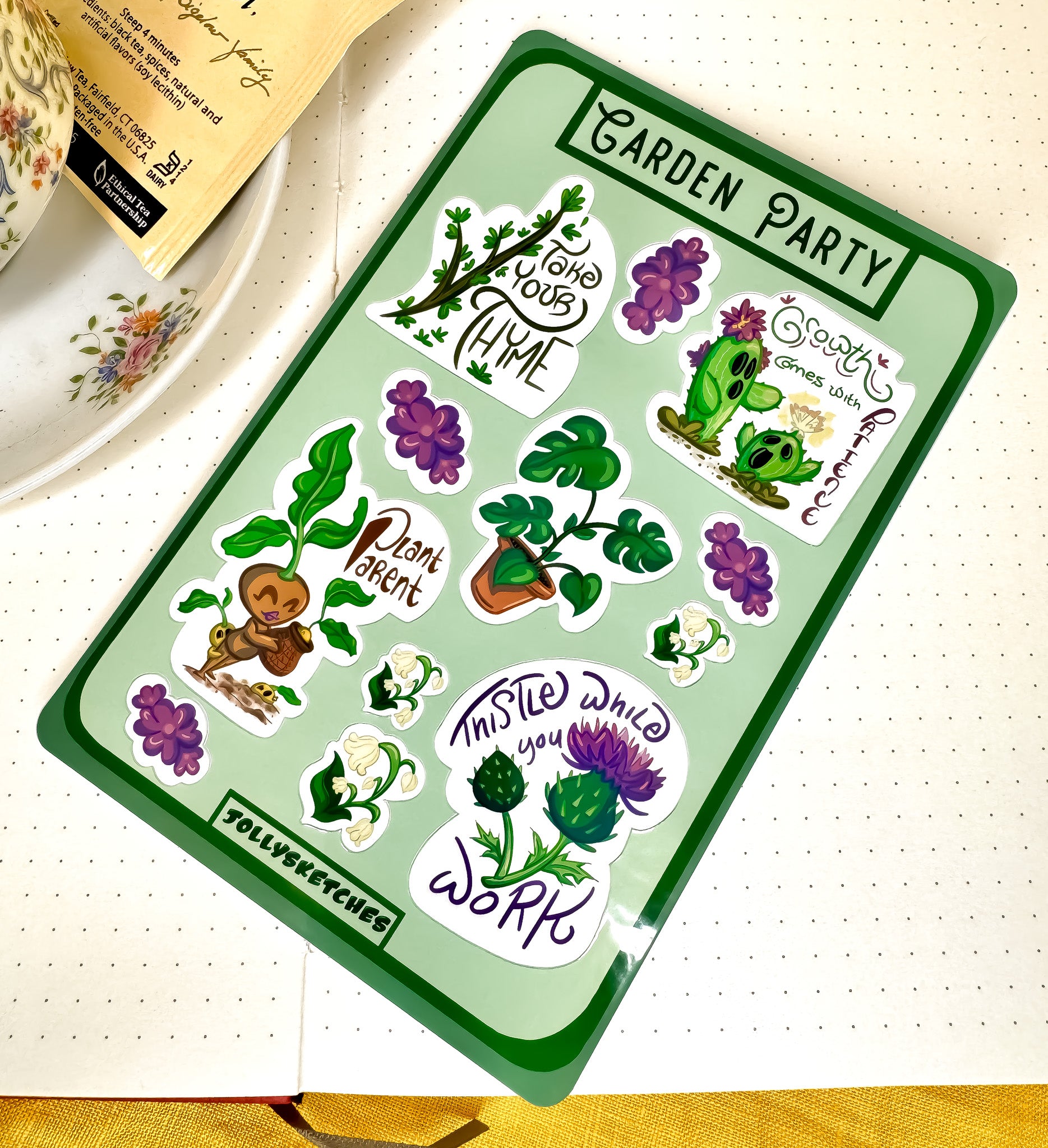Garden Party Sticker Sheet