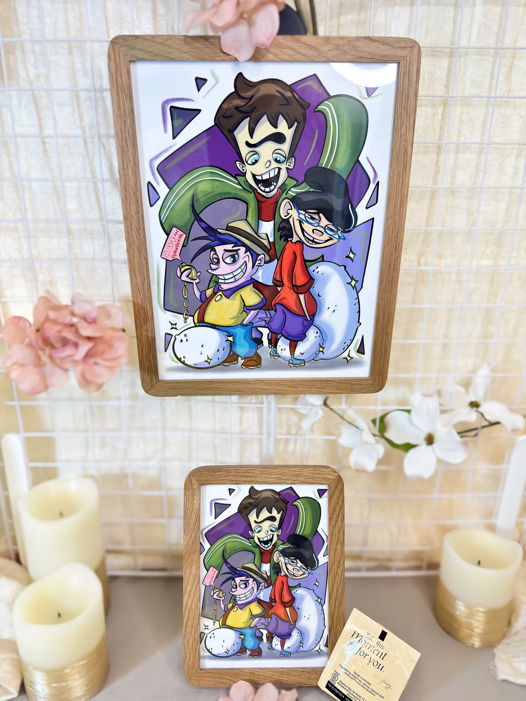 3 Scammers Print
