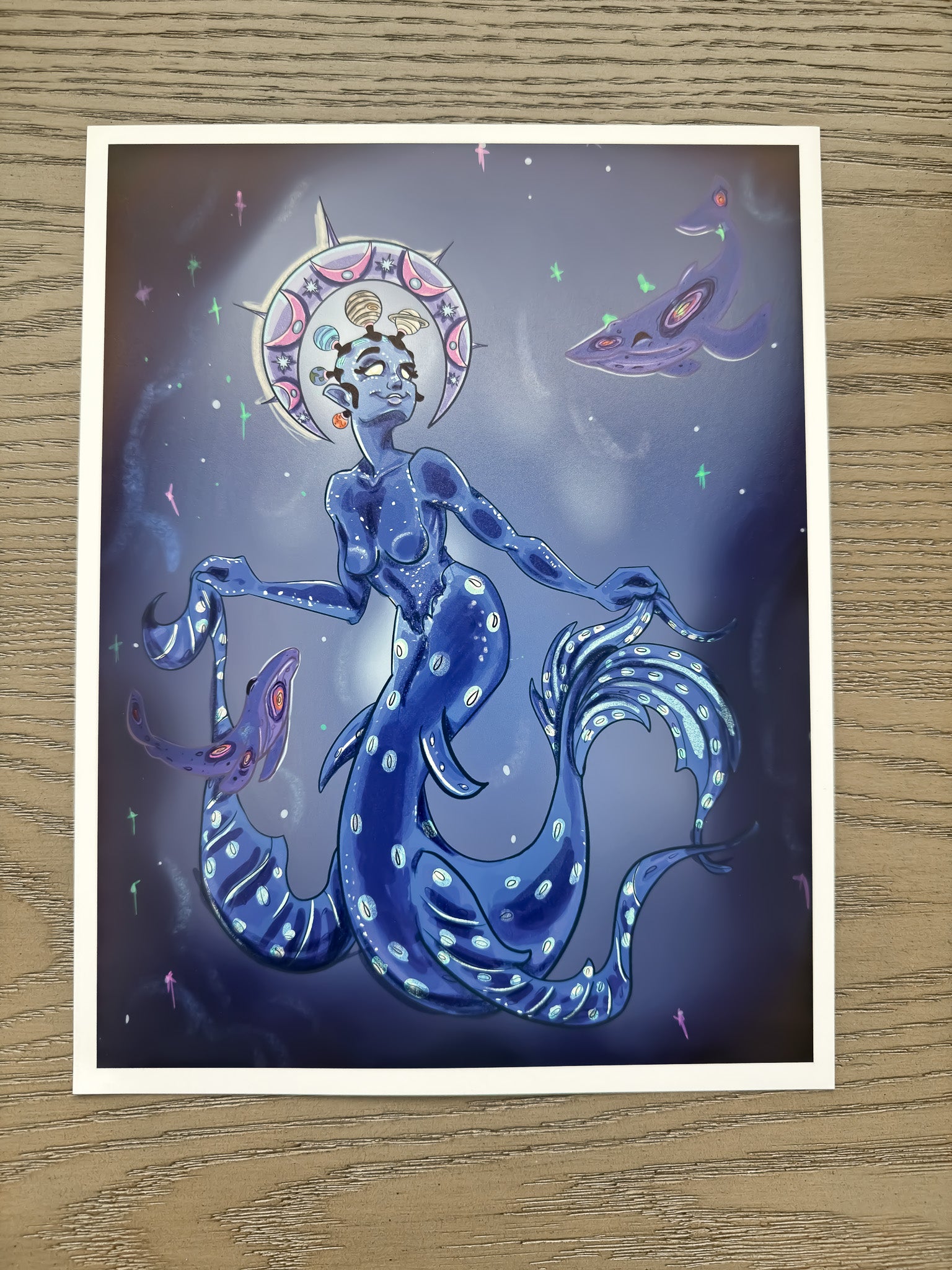 Celeste Mermaid Print