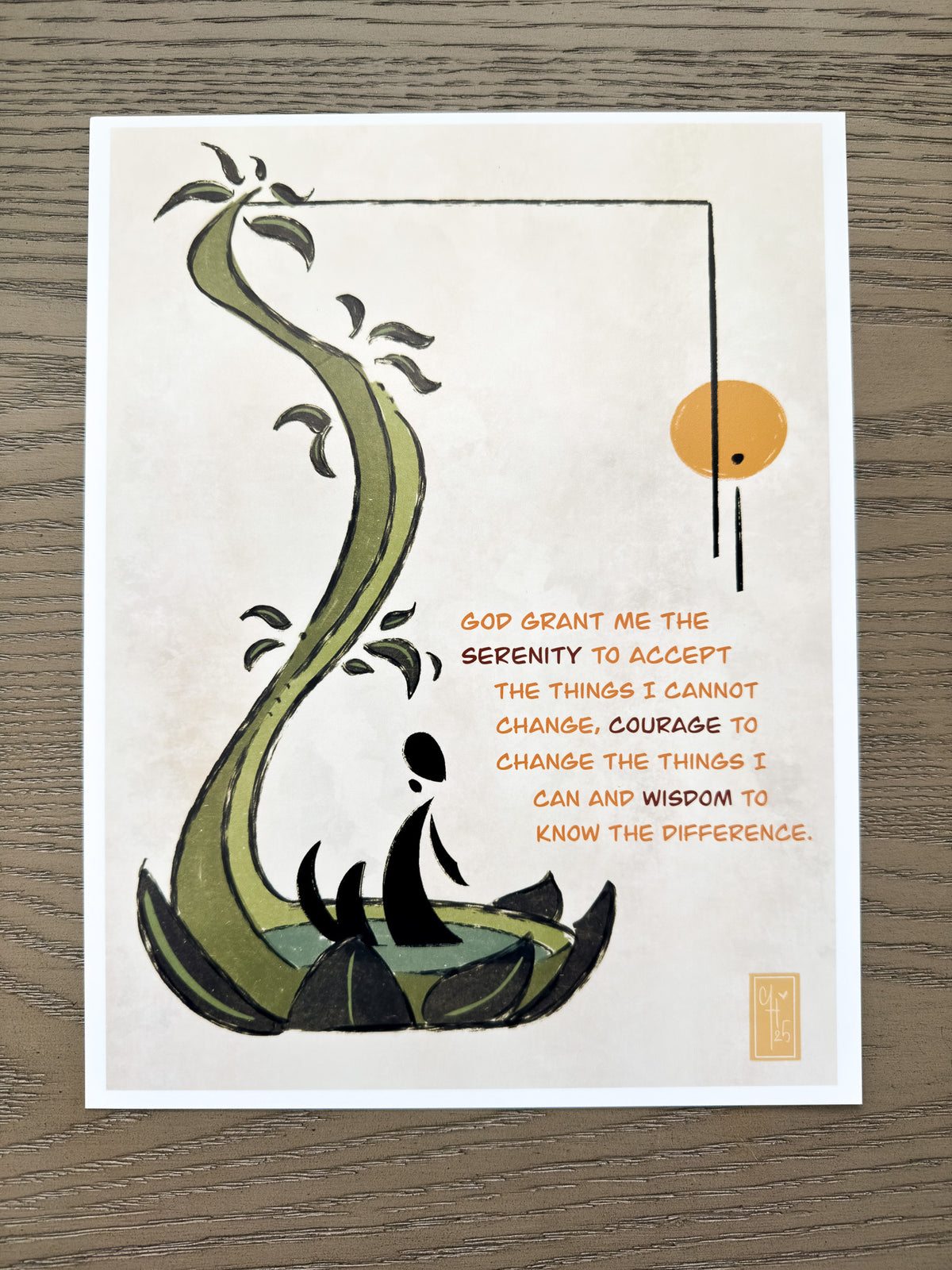 Serenity Prayer Print