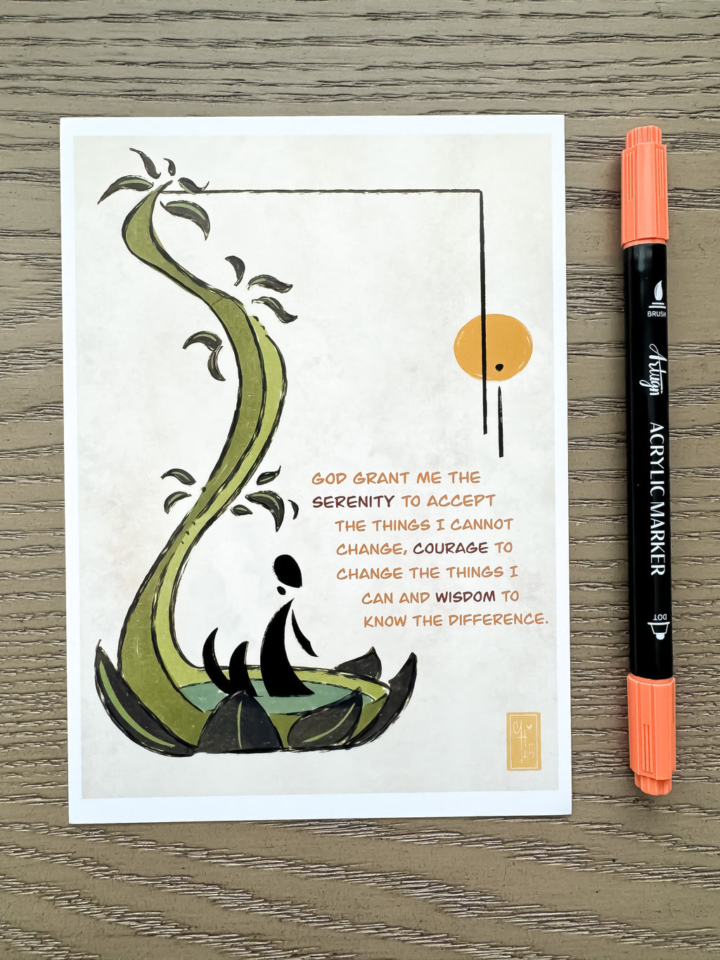 Serenity Prayer Print
