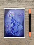 Celeste Mermaid Print