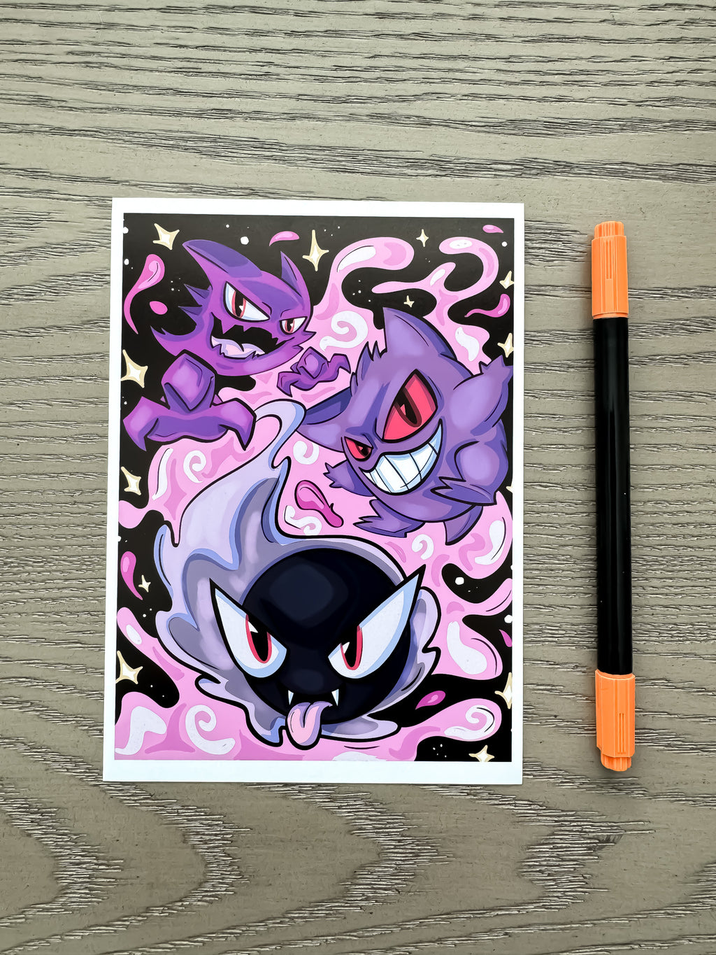 OG Ghost Trio Print