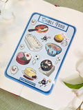 Studio Ghibli Food Sticker Sheet