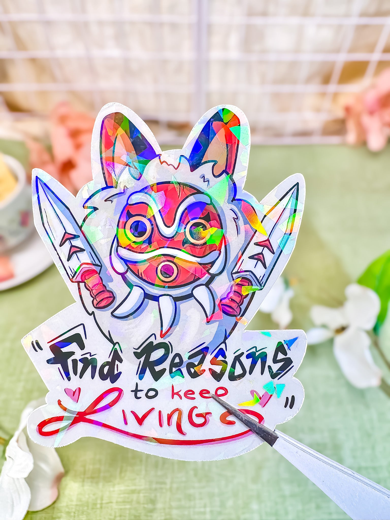 Reasons to Live Sticker