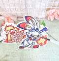 Fire Bunny Sticker