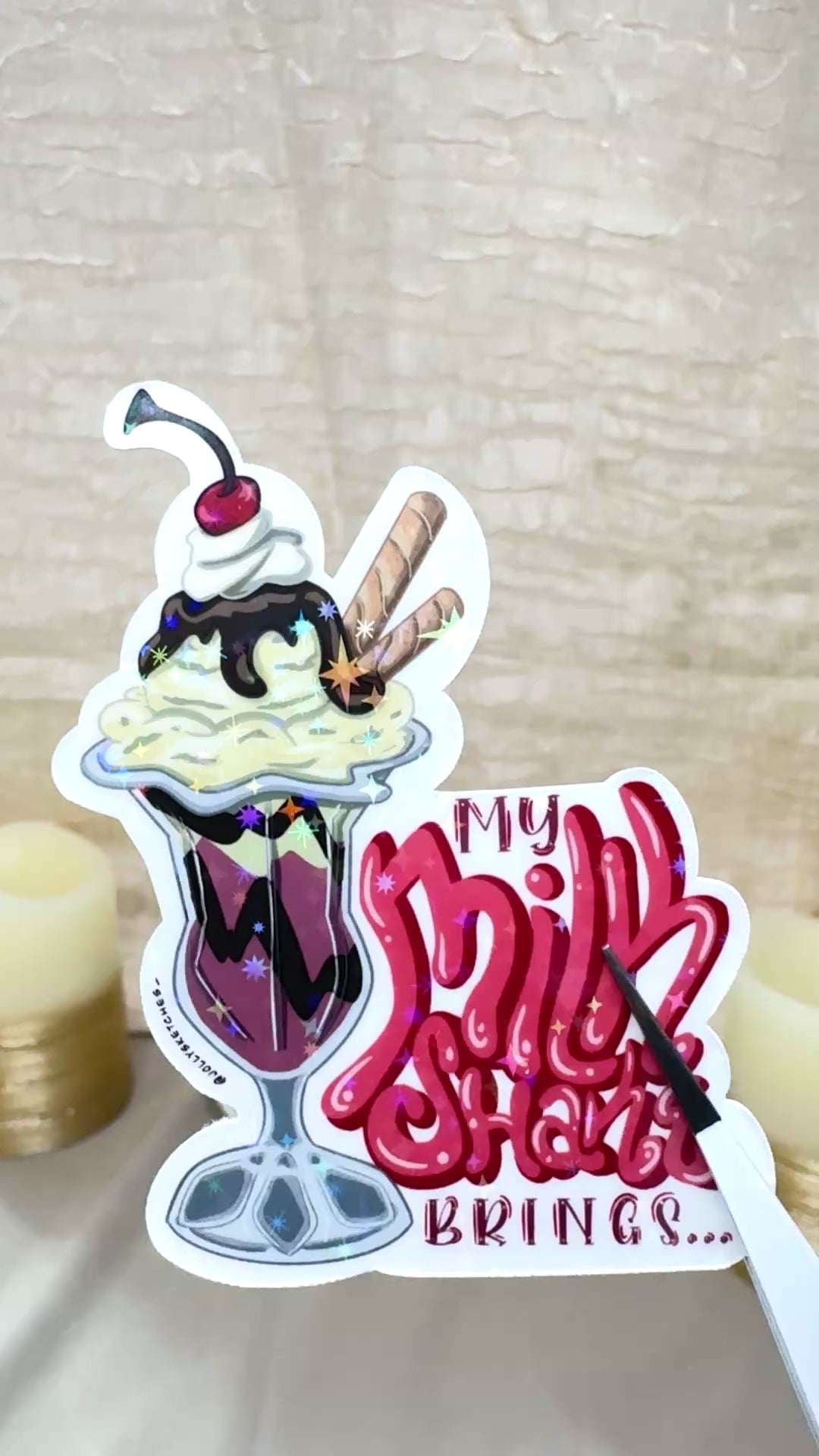 Cherry Milkshake