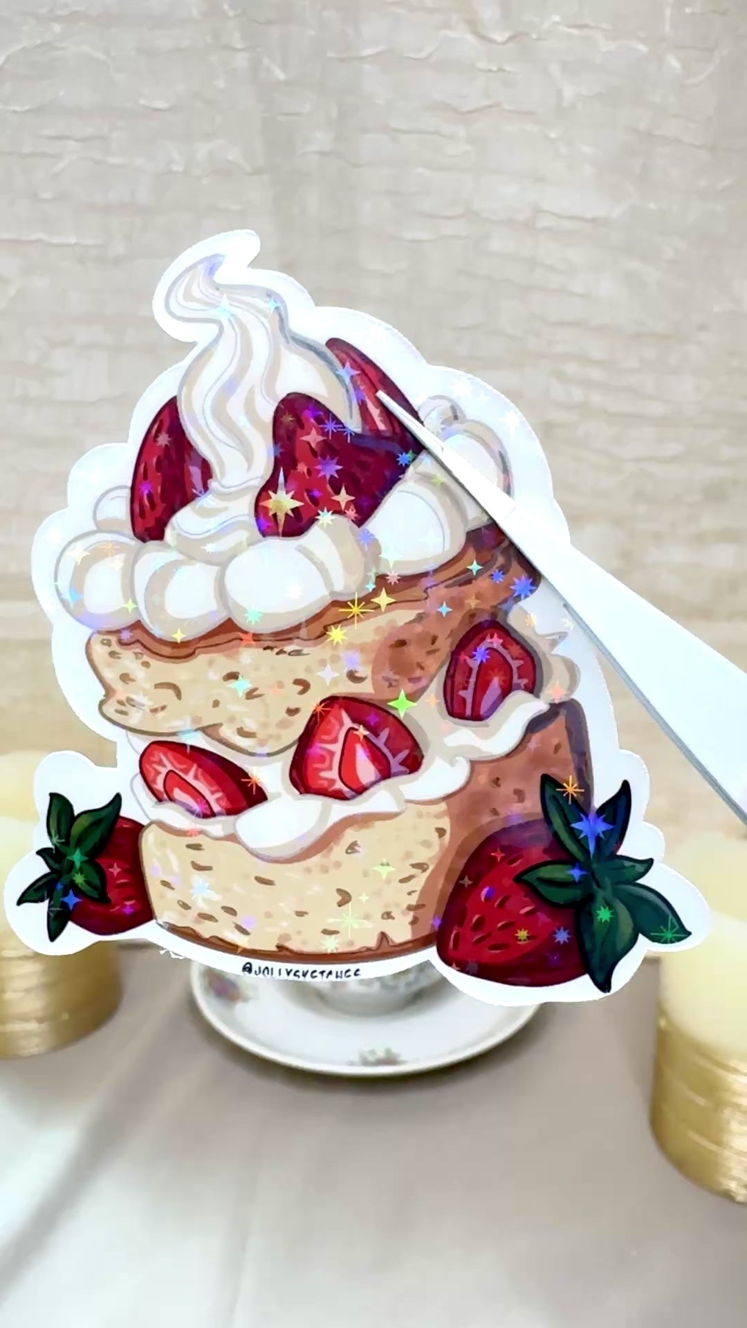 Fluffy Strawberry Shortcake